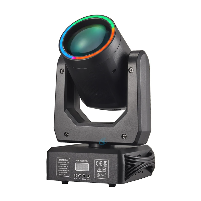 Lumières LED à Tête Mobile Flash 150W, Projecteur de Scène pour Spectacle de Bar et Club