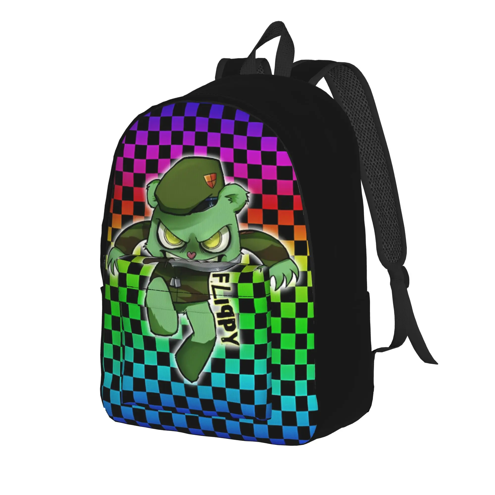Happy Tree Friends Bookbag Back to School Season Fliqpy Chibi Sticker  Versatile Backpack