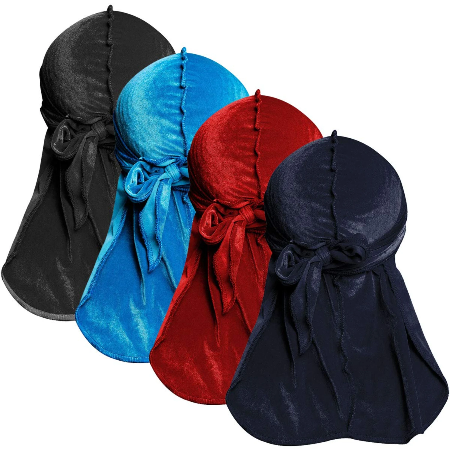 Elevate your style with luxurious opulent velvet du-rags. Stand out in sophistication and elegance with these must-have accessor