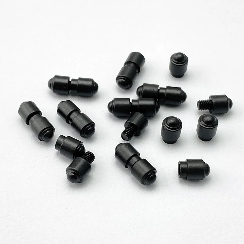 3 Sets Stainless Steel Material Folding Knife Push Knife Screws Thumb Button Stud Nails 4MM Hole Size DIY Make Accessories Part image 2