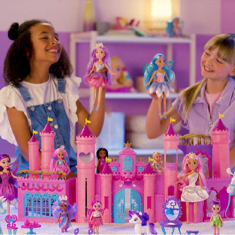 دمية أميرة خيالية من ZURU-Girls ، دمية يونيكورن قابلة للتحصيل ، هدية عيد الميلاد ، سلسلة البريق #3