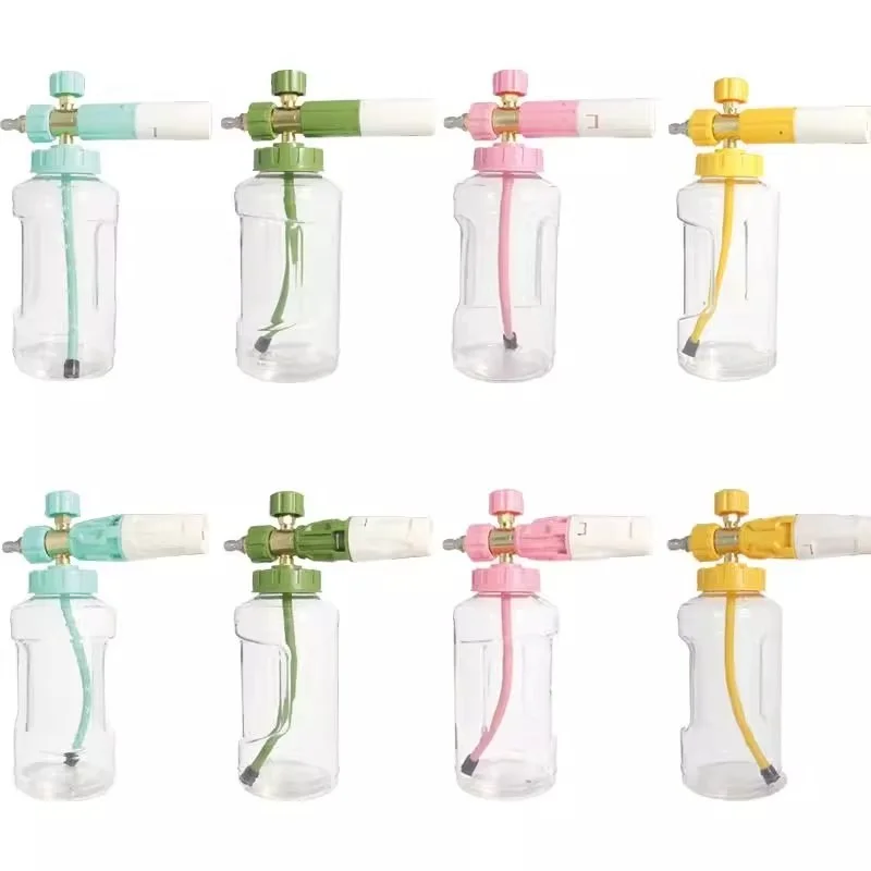 

4000PSI Foam Cannon Kit with 1L Wide Mouth Bottle, 1/4" Quick Connect & Pastel Colors, Compatible with most cleaning machines