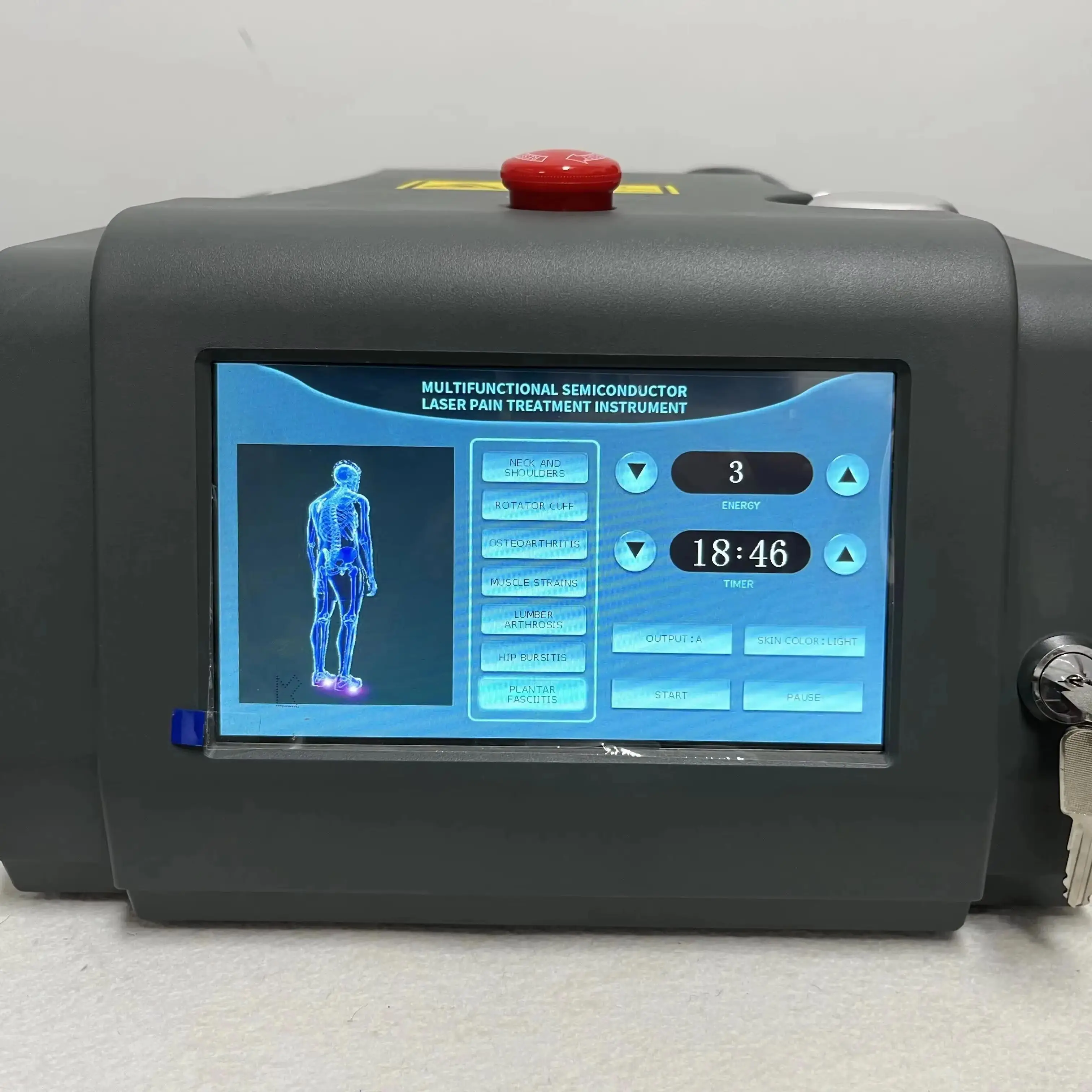 

Portable Laser for Body Pain Relief, Deep Tissue Relieve Pain, Joint and Muscle Care, Body Fast Recovery