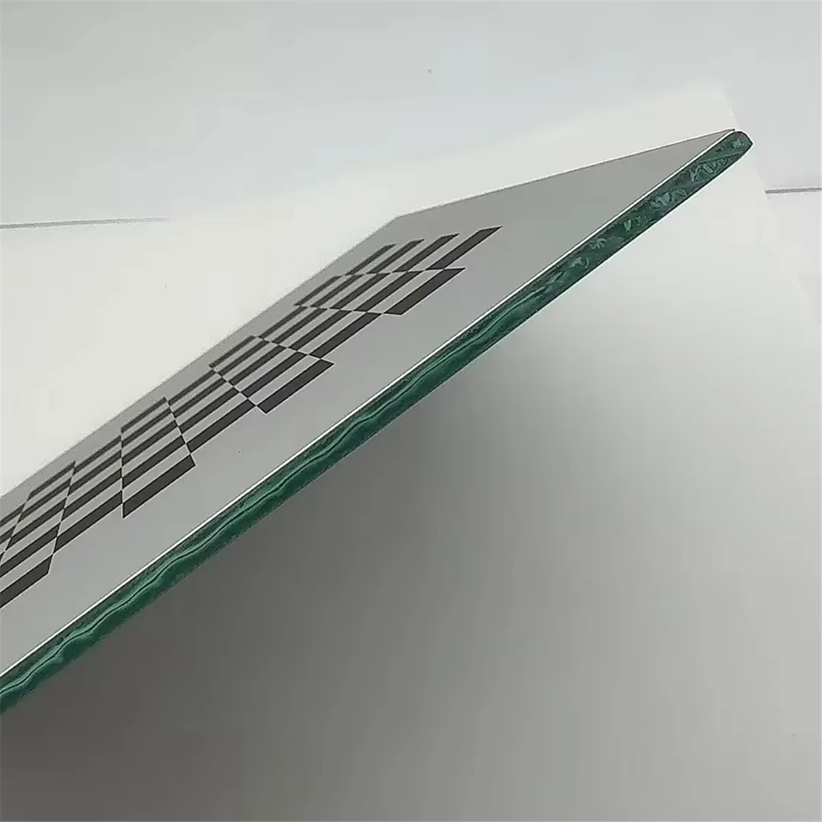 A002 12x9 Float Glass Substrate Alumina Square Calibration Board Checkerboard Machine Vision Optical Correction Board 70mm