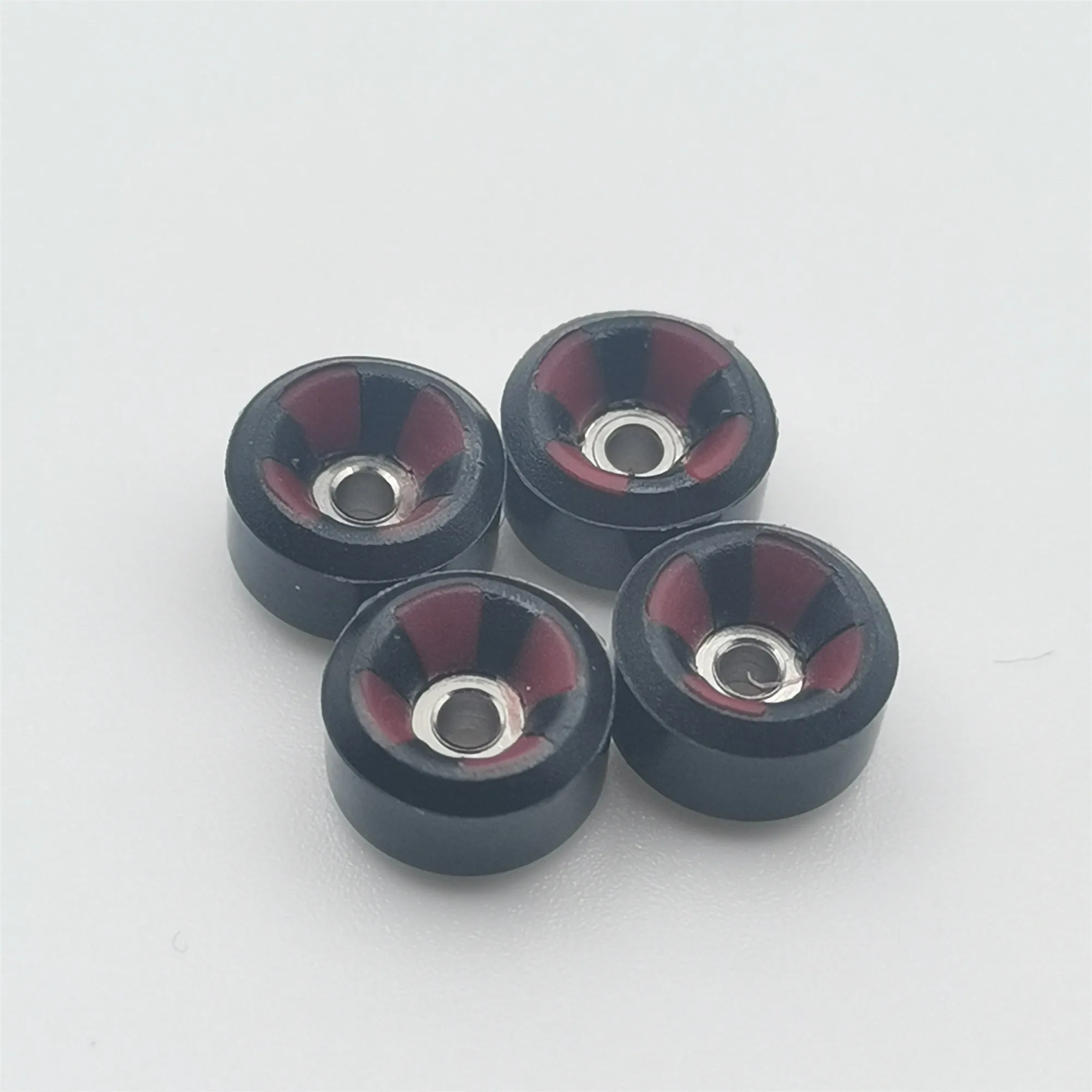 Soft Urethane Fingerboard Wheels 60D Double Layer Professional for Mini Skateboard Finger Skate Board