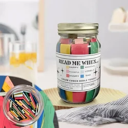 Bible Verses Jar Bible Verses for Emotions Feelings Verse Prayer Request Cards Christian Bible Gifts Church Gift for Women Men