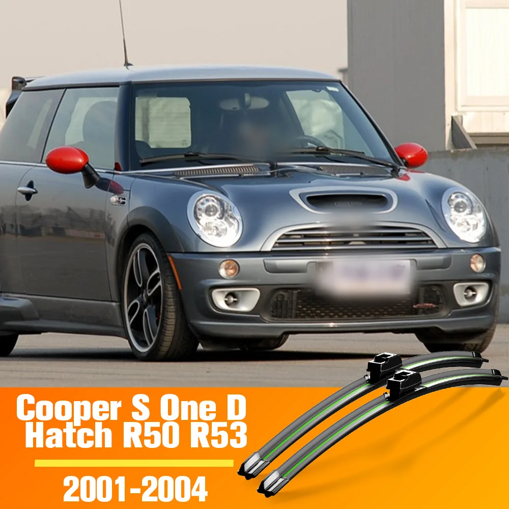 

Wiper Front Wiper Blades For Mini Cooper S One D Hatch R50 R53 2001 - 2004 2002 2003 Windshield Windscreen Window LHD