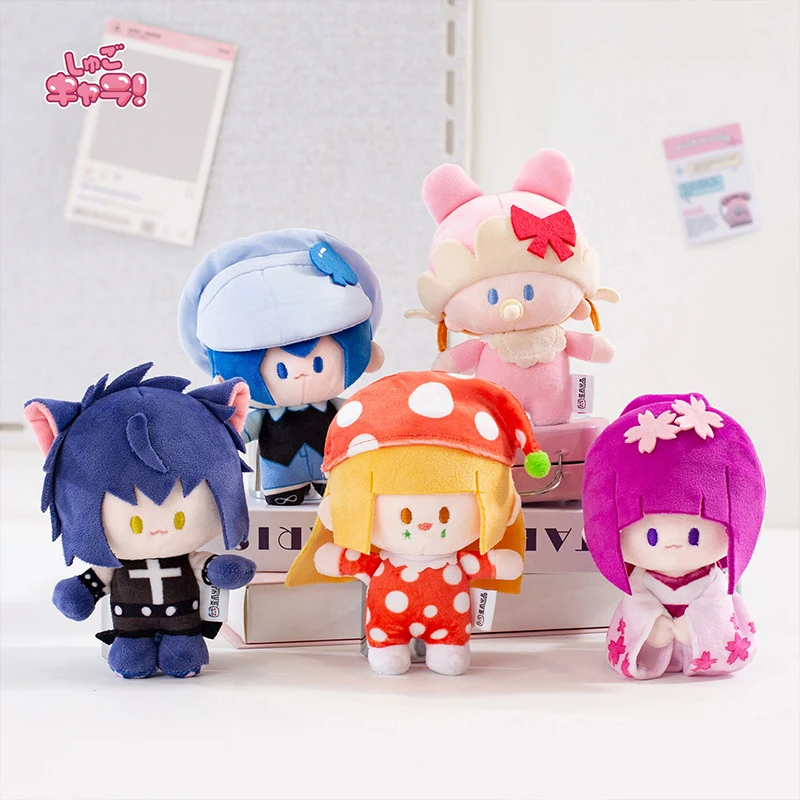 In Stock 12cm  Shugo Chara Miki Dear Baby Pepe Kusukusu Yoru Temari Plush Doll Acg Toy Figure  Cute Doll Collectibles Ornament