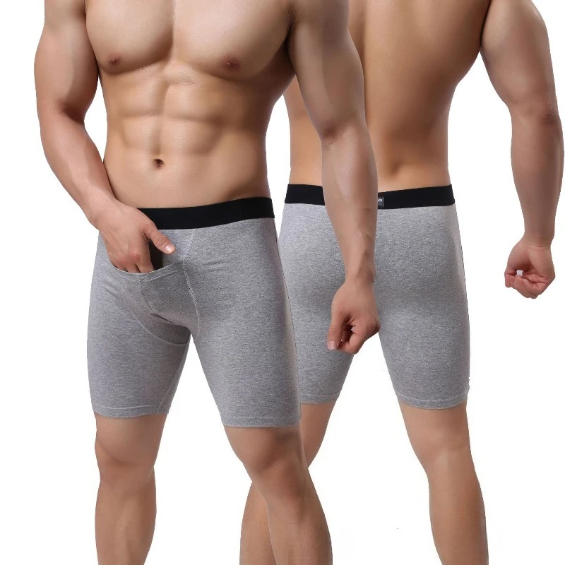 

Directly from the manufacturer of foreign trade men's boxers, long cotton European size cotton thermal pants wholesale 802