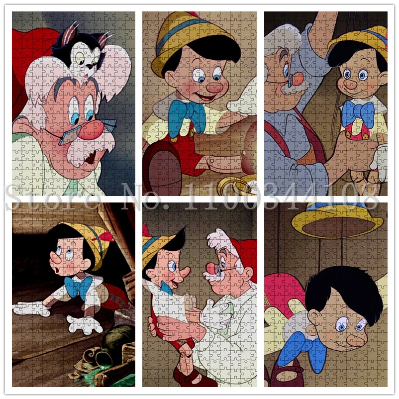 

Пазлы из мультфильма Disney pinракио для взрослых