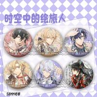 2025 NEW Ayn for All Time / Lovebrush Chronicles Anime Q-version Cartoon Cute Brooch Badge Bag Decor Fans Collect Friends Gift