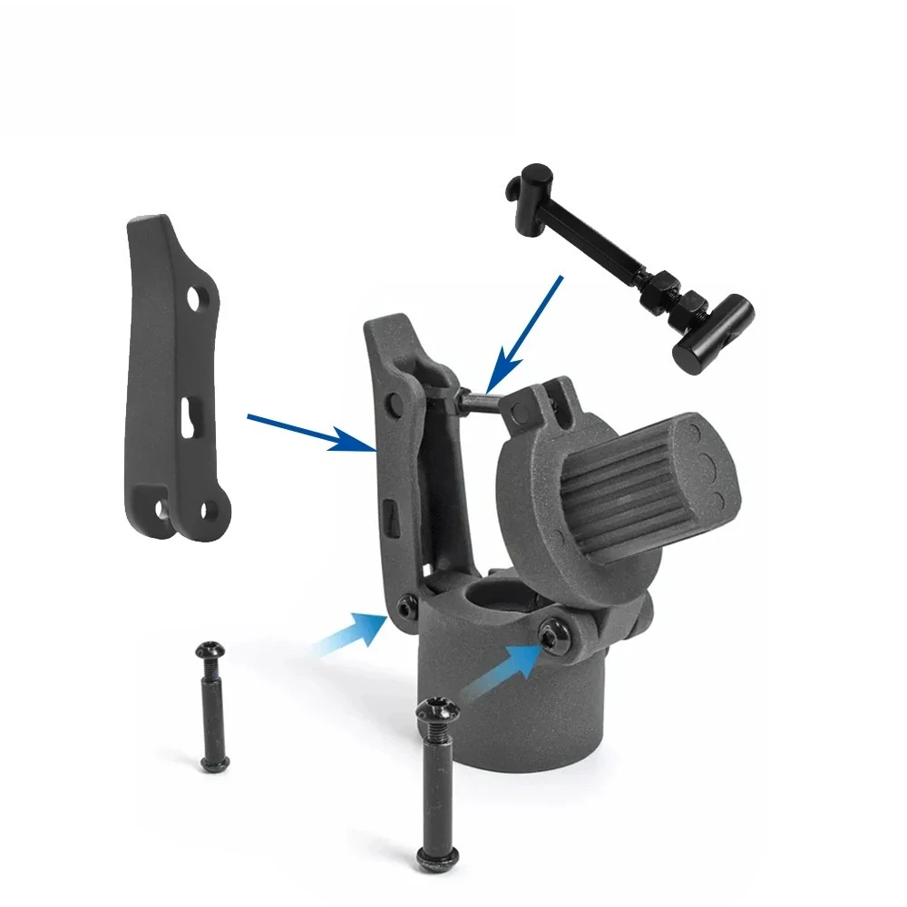 Image of Elektrische Roller Klapp Haken Ordner für Ninebot MAX G30 Scharnier Bolzen Reparatur Welle Feststellschraube Kickscooter Ersatzteile