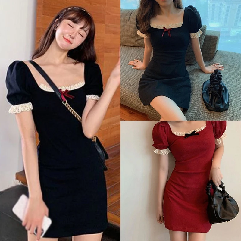 Women\'s short sleeved dress New models Summer Super Immortal Appear thin