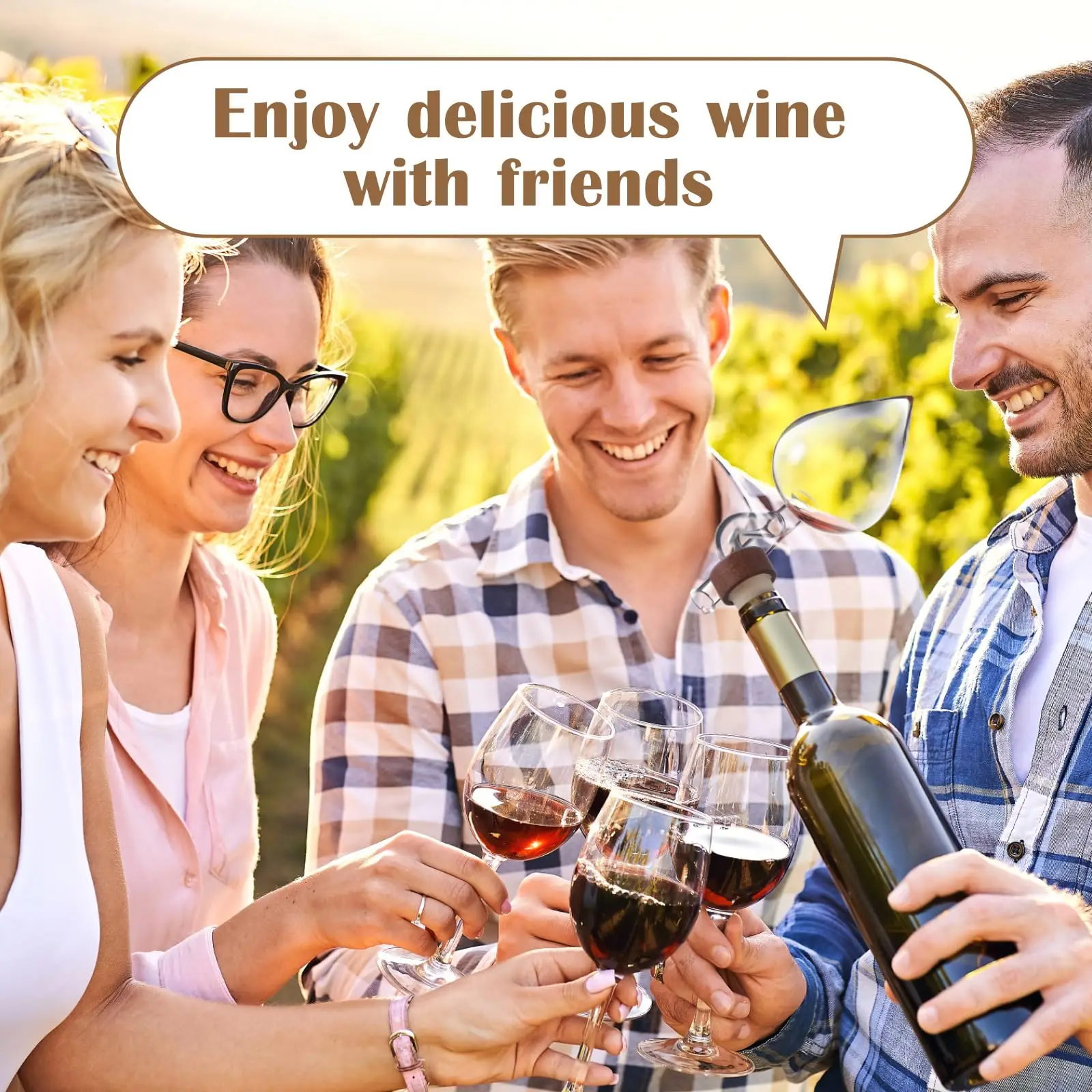 Peach Shape Red Wine Bottle Pouring Device Spherical   Portable Air Aerator Quick Sobering and Pouring Device Bar Accessories