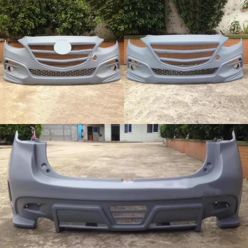 

Решетка переднего бампера заднего бампера для Mazda3 Axela 14-19 Hatchback, модифицированный новый стиль, материал ABS, неокрашенный комплект кузова автомобиля