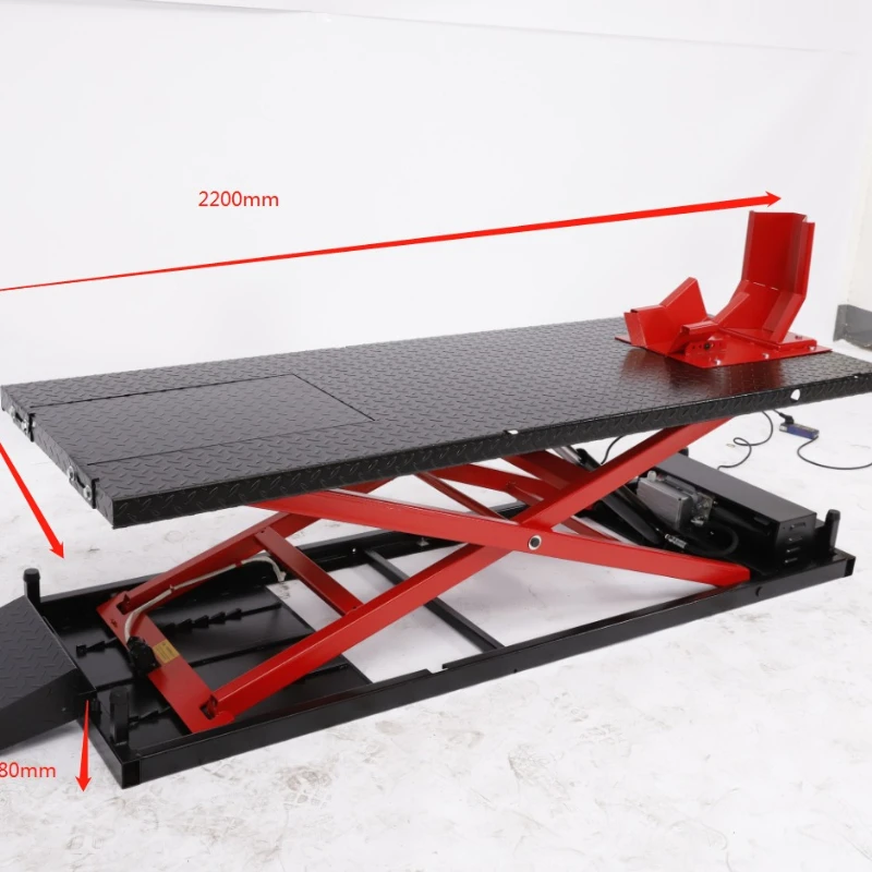 

Electric locomotive repair vertical landing gear vehicle hydraulic lifting table