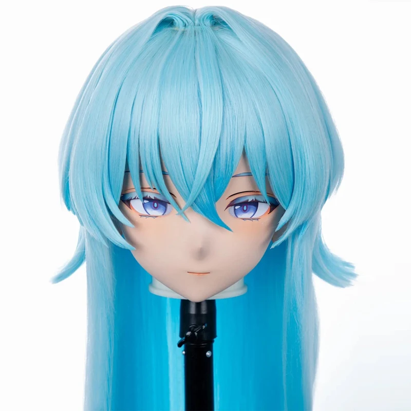 

(MEO065) Настроить ручной работы на всю голову запираемый кроссдресс мужской и женский японский мультфильм аниме игровой персонаж маска кигуруми