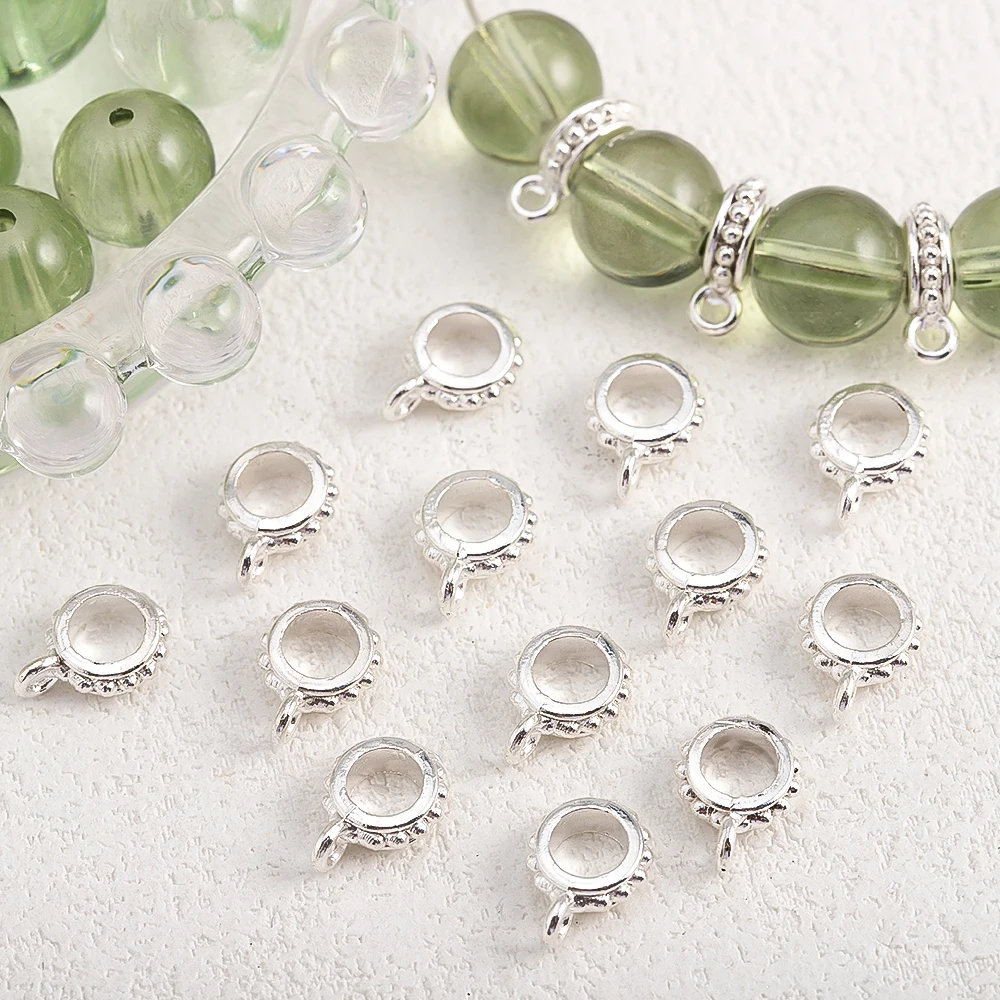 

20pcs Alloy Exquisite Spacer Beads Suitable For DIY Handmade Bracelets Necklaces Jewelry Making Accessories Materials Wholesale