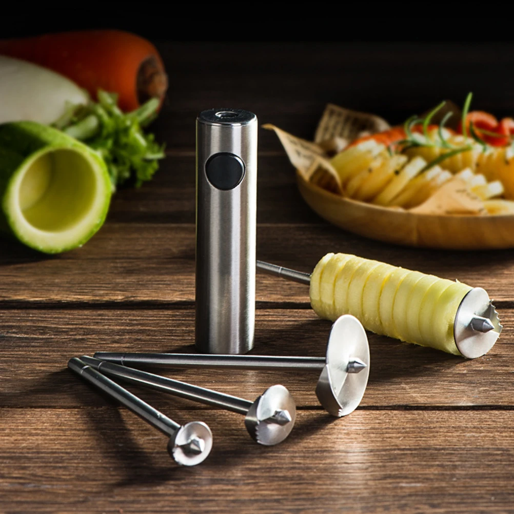 

Stainless Steel Vegetable Corer Fruit Core Remover Kitchen Tool Cabbage Pepper Shredder Design Veggie Gadget