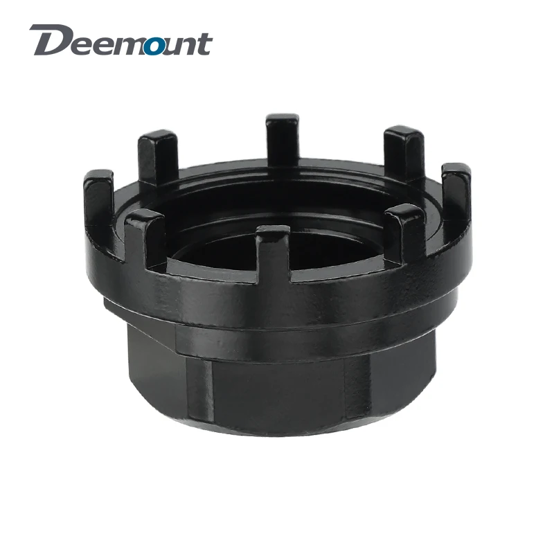 8 Teeth Chainring Lockring Removal Sleeve Eight Notch Tool for Install e-Bike Bicycle Drive-side Bottom Bracket ISIS B.B. Cups