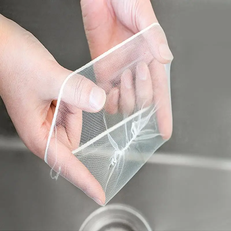 90-100Pcs Universal Kitchen Sink Filter Mesh Non-toxic Drain Strainer for Bathroom Hair Food Block Prevention