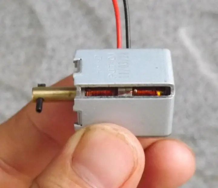 DC Miniature Electromagnet, Bidirectional Self-retaining Electromagnet, Pulse Type, Stroke 2-3MM, 4V - 12V