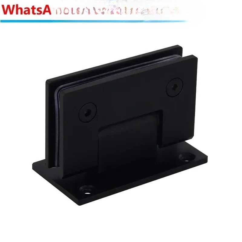 

Stainless Steel Bathroom Glass Door Frameless Door With Glass Cabinet Cabinet Glass Hinge Black Folding Hinger