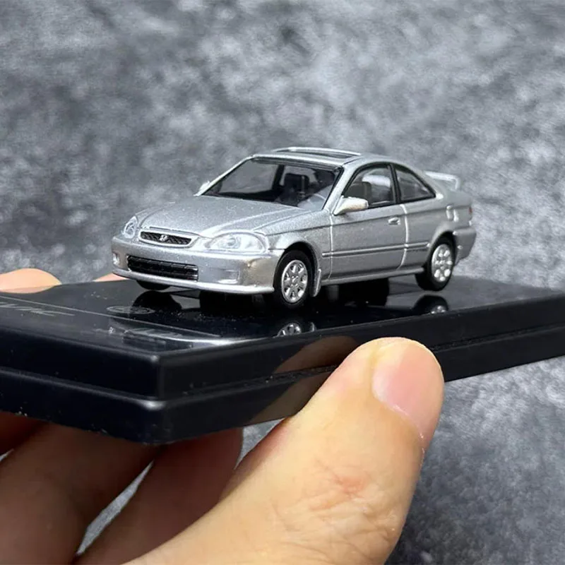 

PARA 1:64 Scale 1999 CIVIC SI EM1 Simulation Alloy Car Model Static Display Collectible Toy Gift Souvenir Decoration