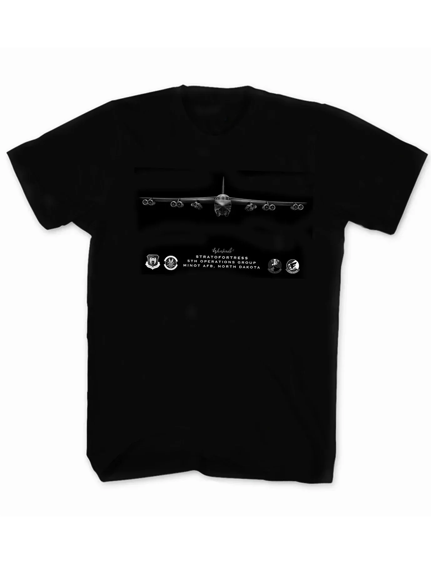 5th Operations Group B-52 Stratofortress Strategic Bomber T Shirt. 100% Cotton O-Neck Casual T-shirts Loose Top New Size S-3XL