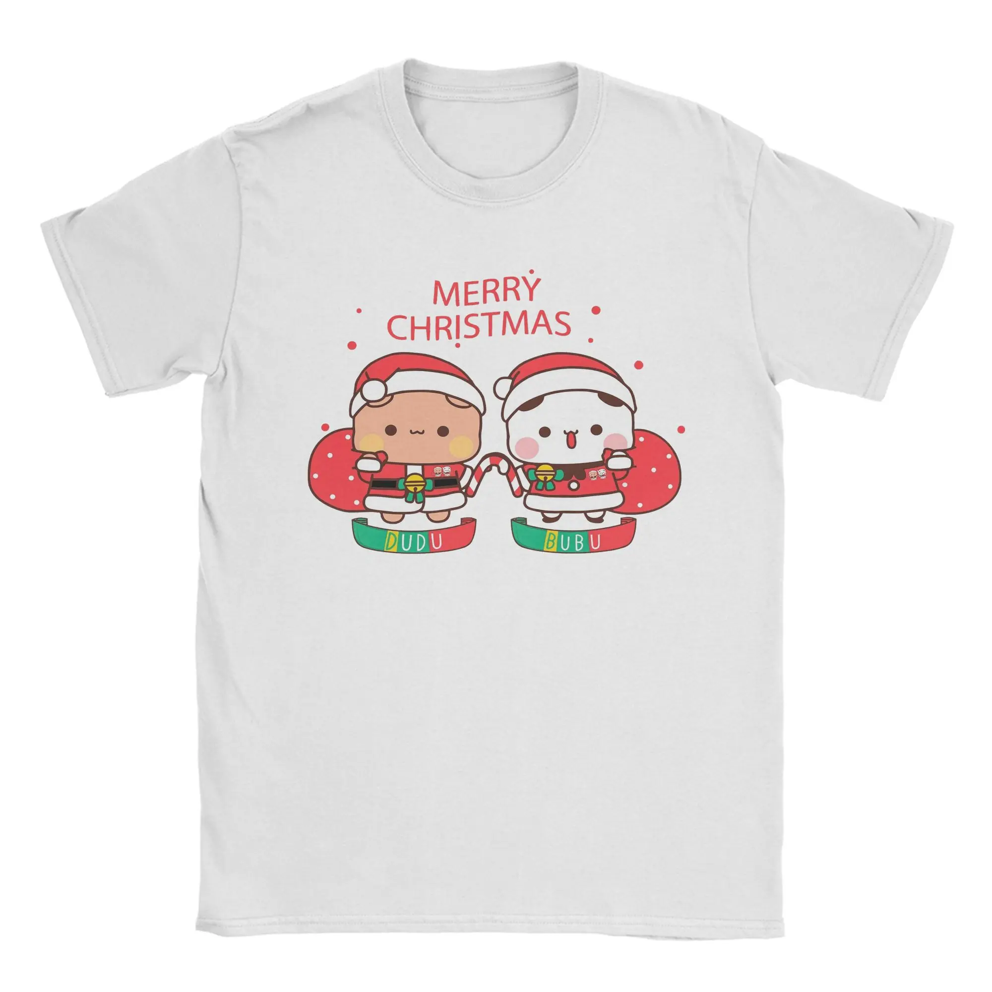 Bubu Dudu Xmas- Wrap Yourself in Holiday Cheer with This and Humorous T Shirt Male  Streetwear T Shirts Summer Tees Tops