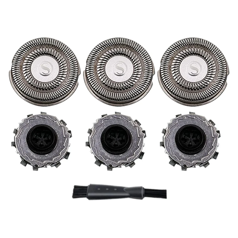 -B71C Voor Xiaomi Mijia S500C S500 S300 Elektrische Scheerapparaat Hoofd Vervangen Scheerapparaat Netto + Borstel MJTXD01SKS Snijkop Onderdelen