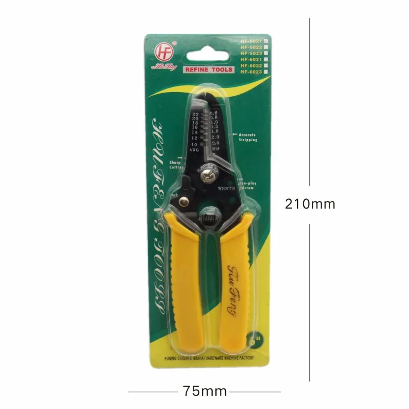 Pinze a crimpare, cavi da taglio e spelatura Terminali per pressatura a freddo, pinze a crimpare specifiche per elettricisti multifunzionali
