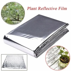 Garden Wall Mylar Film Covering Sheet Outdoor Versatile Reflective Films Silver Blanket For Plantation Tent Room Garden 1.3-1.6M