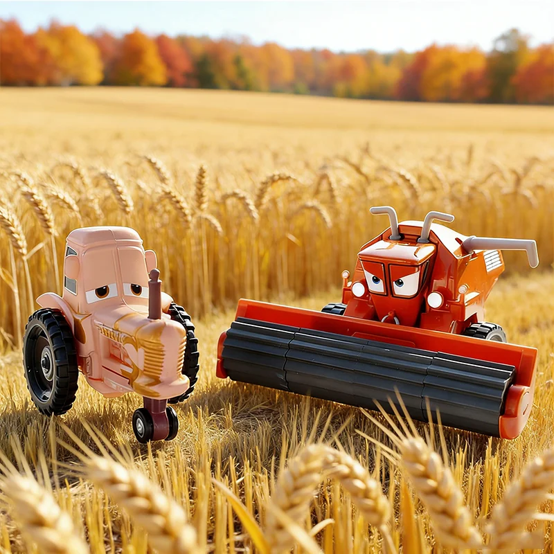 

Disney Pixar Car Toy | Lightning McQueen Frank Mater 1:55 Diecast Metal Alloy Model Car Collection Toy | Birthday Holiday Gift