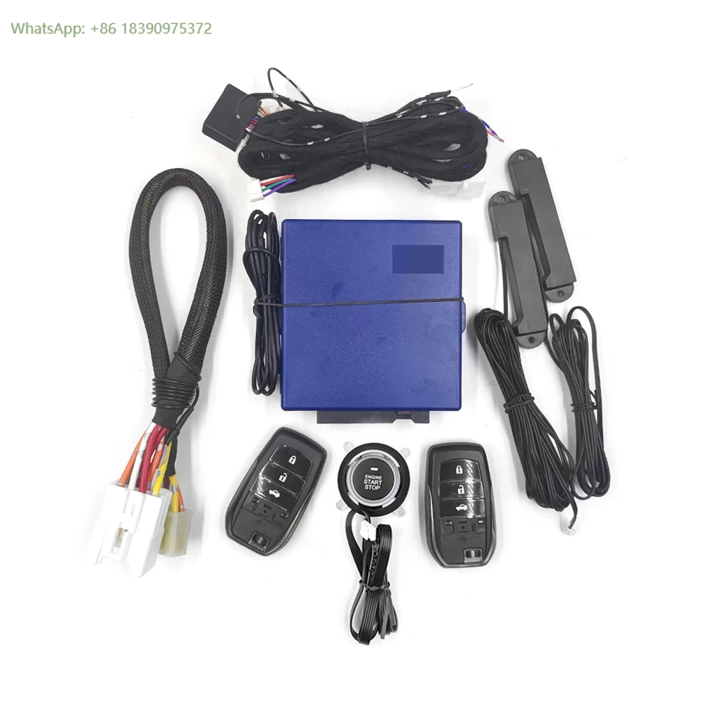 

For Tota Prado RAV4 IOZA Camry Upgrade Engine Push Start Stop System Remote Starter Keyless Entry Plug Play Car Accessories