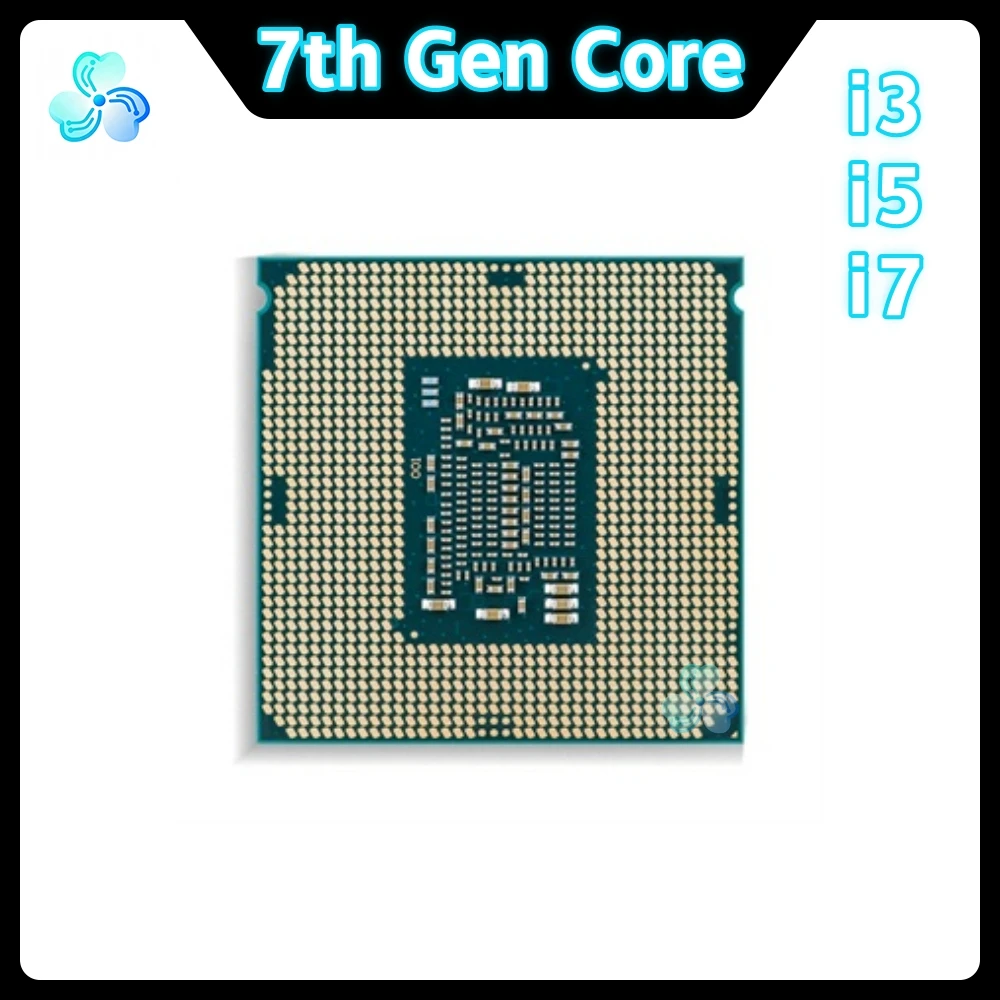 7th Gen Core Processor i3 7100 7100T 7101TE 7300 7300T 7320 7350K i5 7400 7400T 7500 7500T 7600 7600K 7600T i7 7700 7700K 7700T view 3