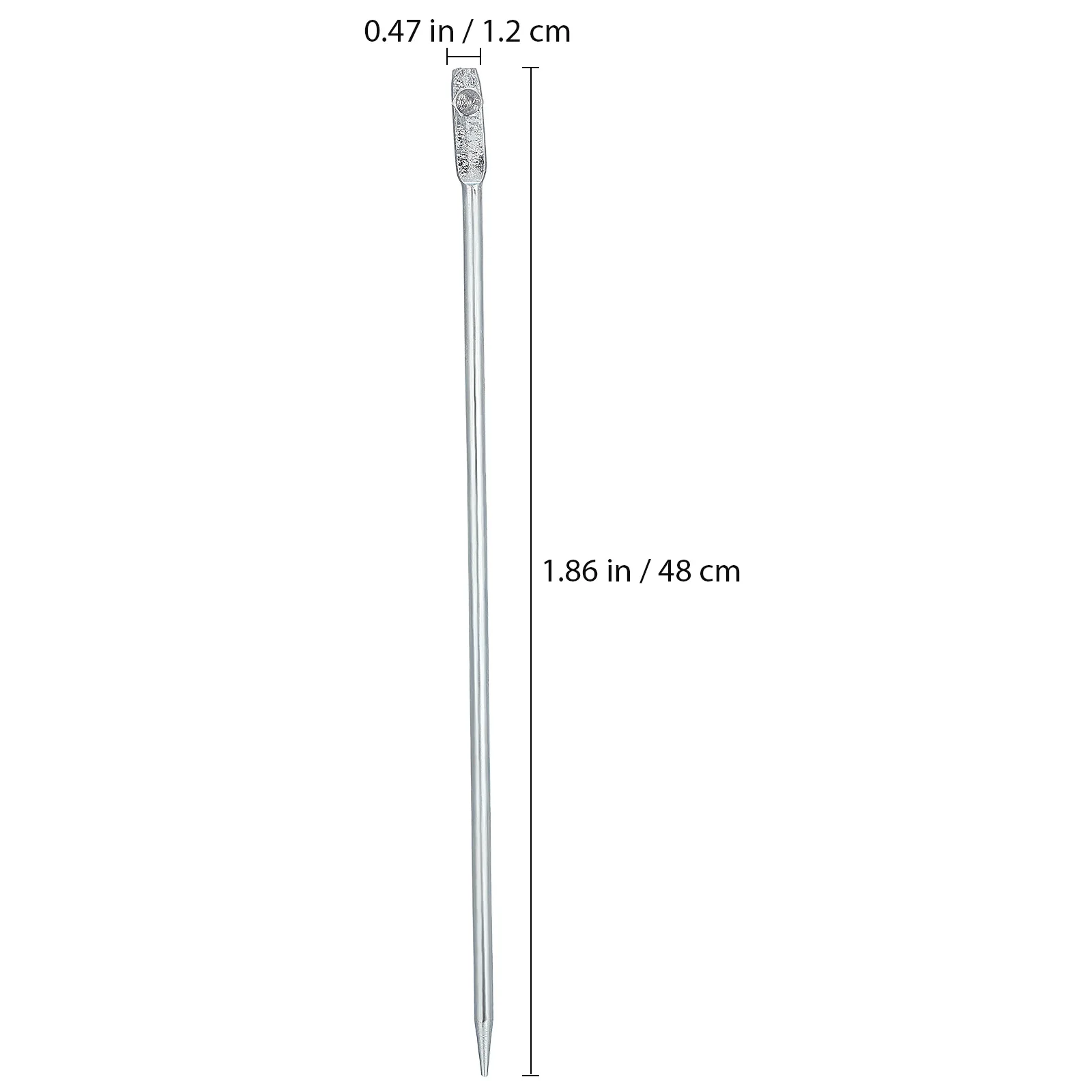 Grounding Rod Iron Construction Easy Installation For Outdoor Electrical Projects Home Appliance Protection Ground