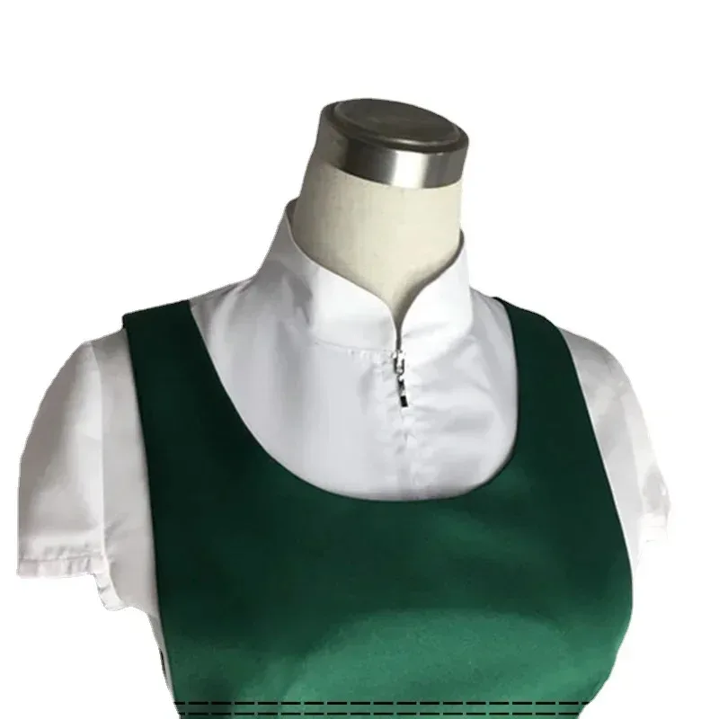 Disfraz de Cosplay de Anime Uzumaki, madre Uzumaki Kushina para Halloween, Carnaval, Navidad, vestido de fiesta elegante, delantal, traje con lazo, camisa