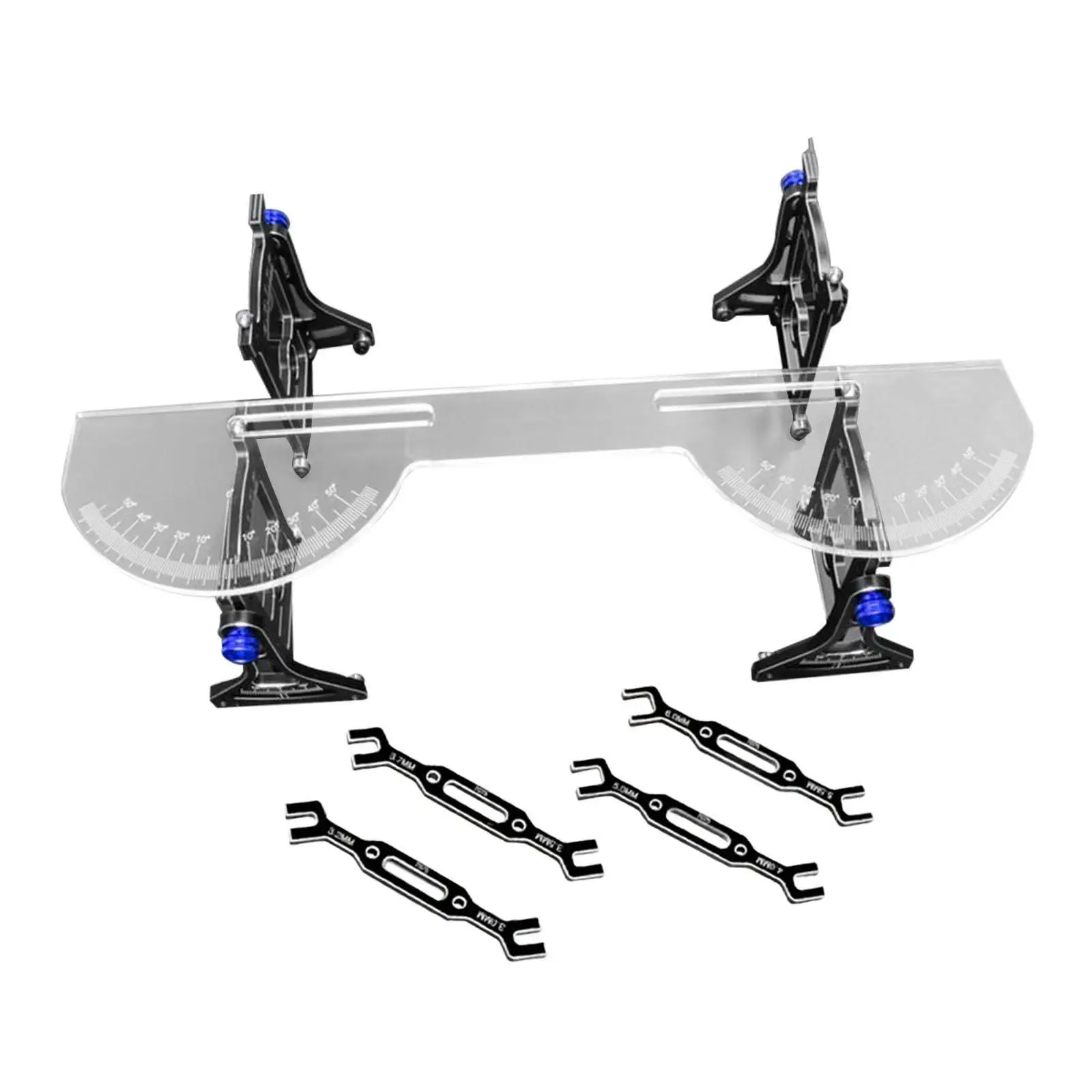 Camber Gauge High Performance Universal Professional RC Car Truck Setup Tool Blue