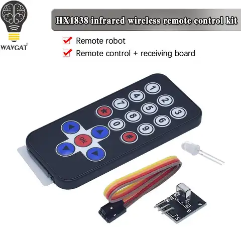 Infrared Remote Control Kit HX1838 for Arduino WAVGAT