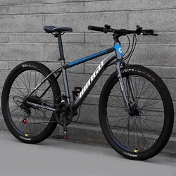 Mountain Road Bike High Quality 21 24 Speed MTB 24/26/27.5/29 Inch Disc Brake Speed Mountain Bike Bicycle