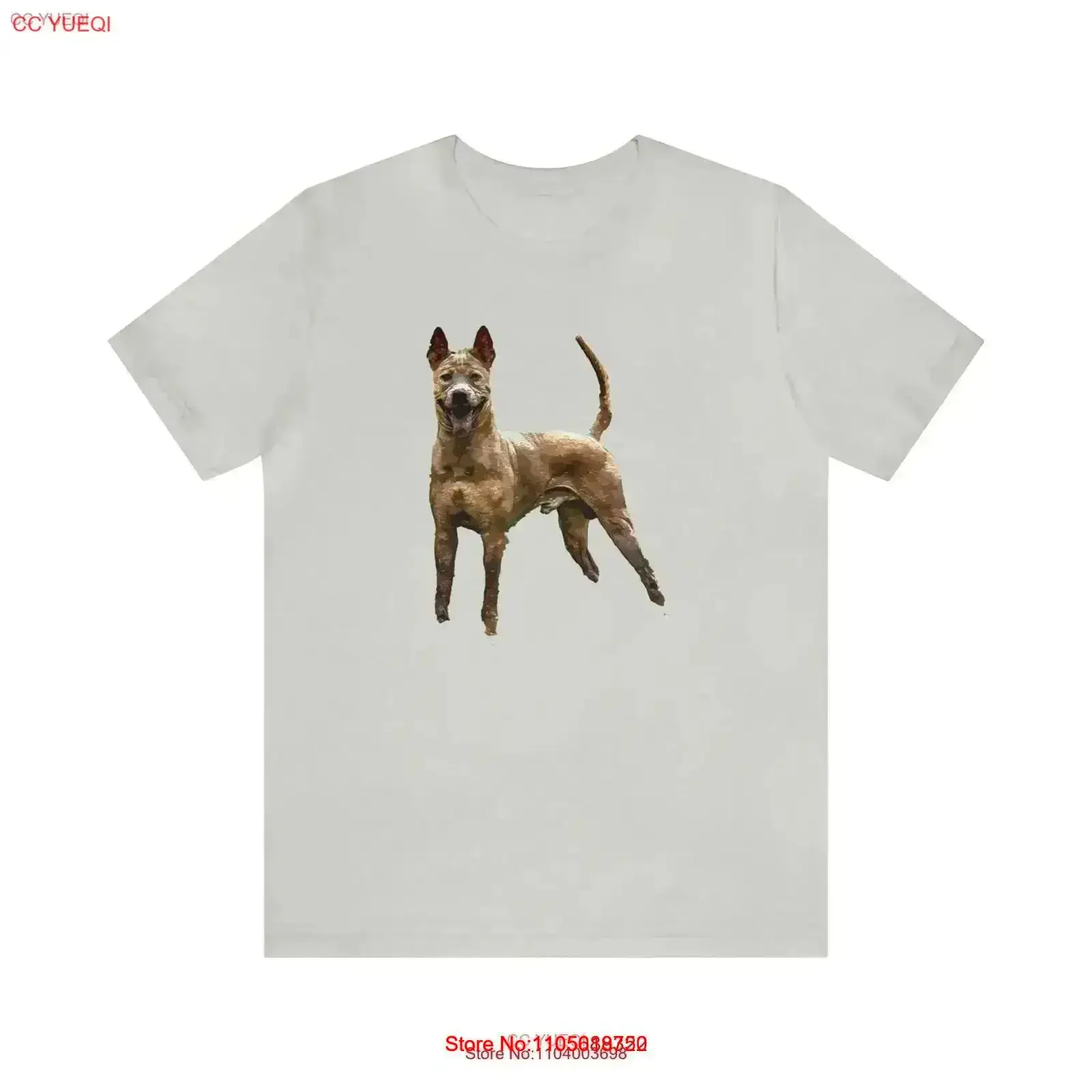 Thai Ridgeback Jersey T Shirt vintage Washed Stylish streetwear Breathable graphic fashion Slightly Soft Comfortable vintage