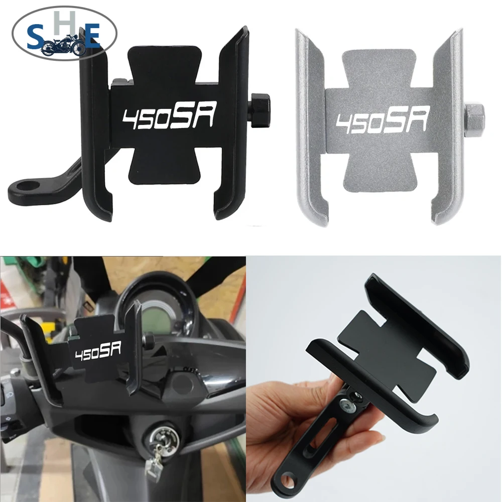 

Держатель для мобильного телефона на руль мотоцикла, GPS-подставка, кронштейн для CFMOTO 450SR 450 SR 450 sr SR 450SR-S 2023 2024 2025, аксессуары
