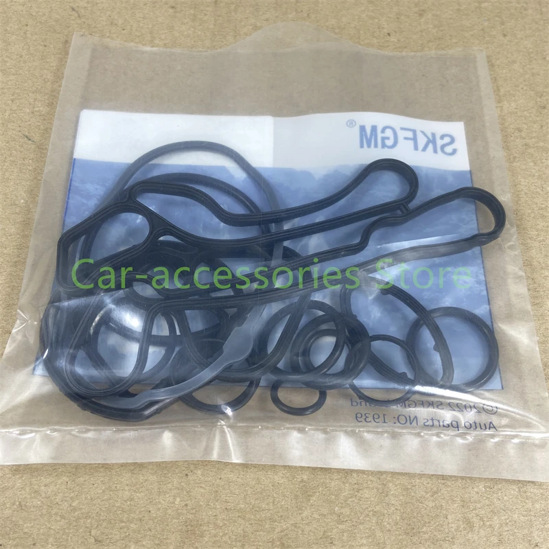 مجموعة ختم حشية مبرد زيت المحرك الأصلي 2724577   لسيارة شيفروليه أفيو تراكس كروز 1.6L 1.8L أورلاندو سونيك كروما أوبل أسترا زافيرا