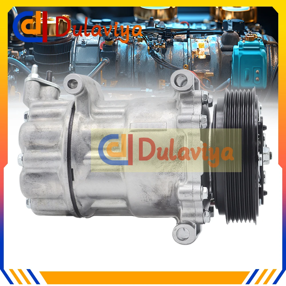 

FOR SD6C12 AC Compressor Peugeot 207 CC 1.6 2008- 9822826880 9651910980 9659875780 9670318880 9671216280 9678656080 6453wl