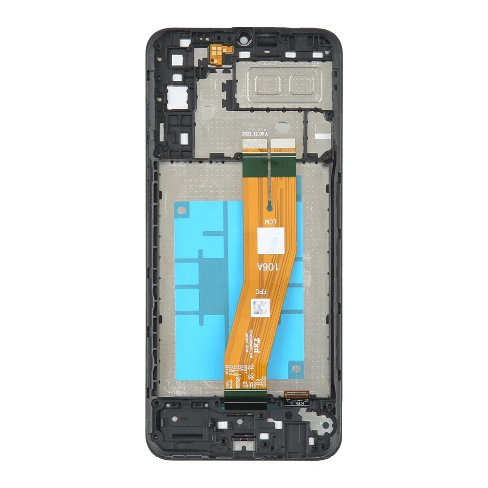 Substituição do painel da tela táctil do LCD, galáxia A04e de Samsung, A042, A042F, A042M, 100% novo