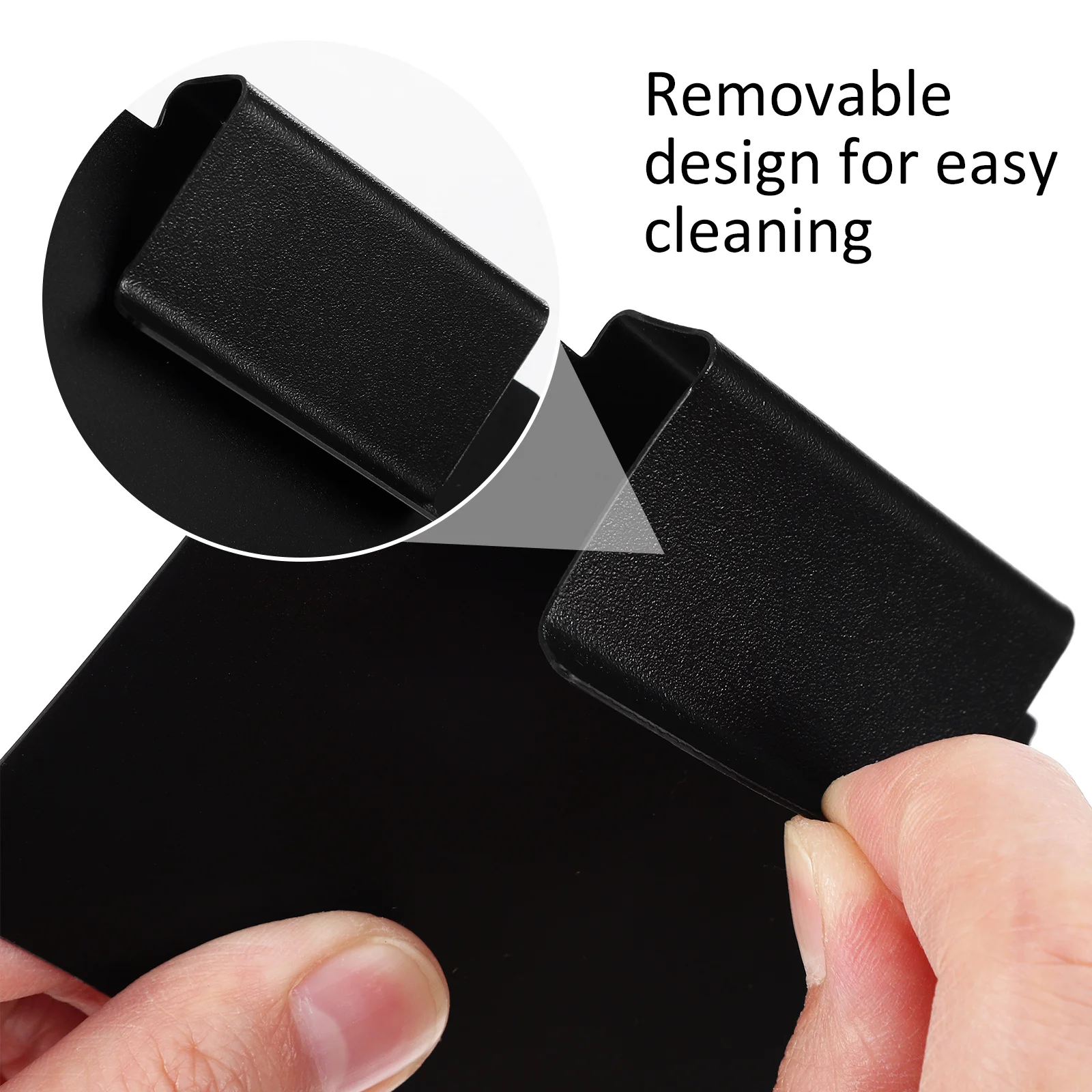 

12Pcs Label Clips for Baskets Detachable Waterproof Tags for Storage Bin Organizing Pantry Tool Box Price Display Holder