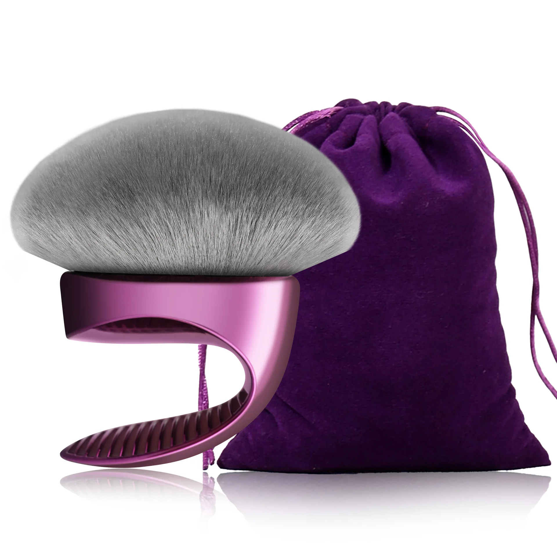 고품질 대형 컨실러 브러쉬 카부키 메이크업 바디 브러쉬 화장품 도구 휴대용 큰 반원형 파운데이션 메이크업 브러쉬