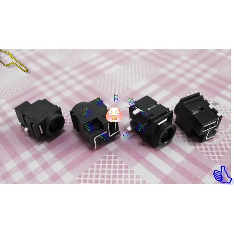 DC Female Power Jack Socket PJ022 Charging Port Connector for Samsung Laptop Motherboard Main Board Replacement Part