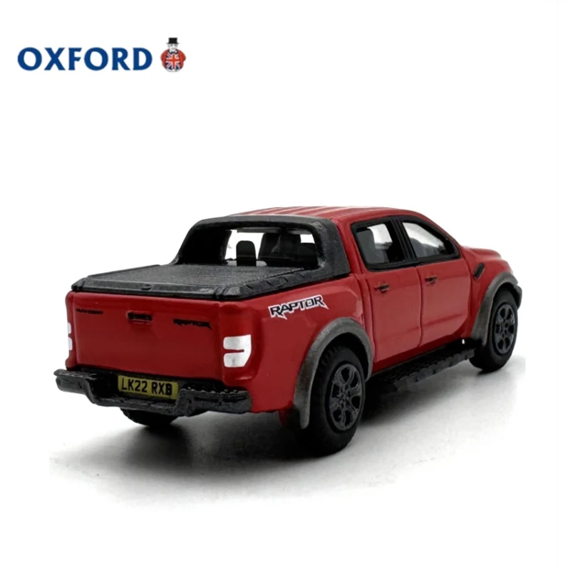 OXFORD Diecast 1:76 Scale Raptor Off-Road Pickup Truck Alloy Car Model Finished Product Simulation Static Model Display